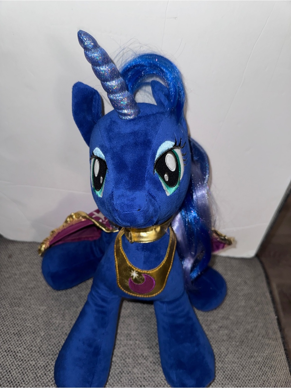 Unicorn Pegasus 2015 Build a Bear My Little Pony Princess Luna with Skirt 18. - Picture 12 of 15